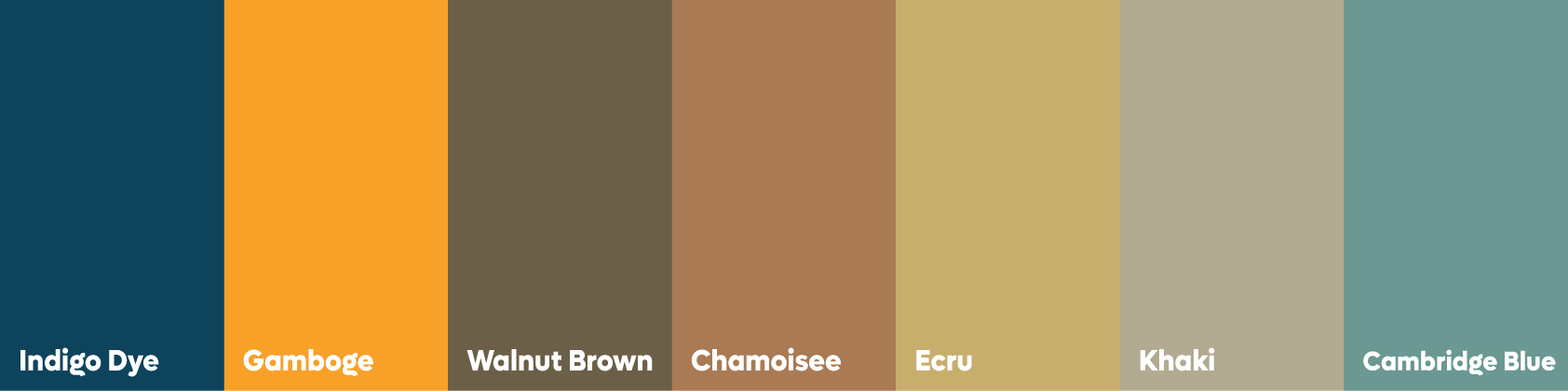 Dodge County color palette